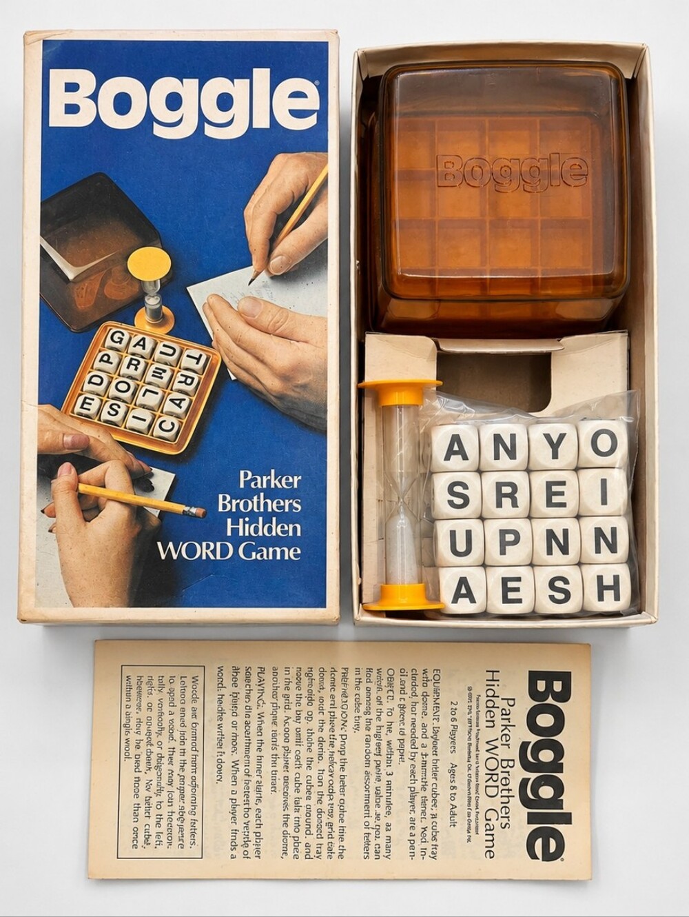 Vintage Boggle Game